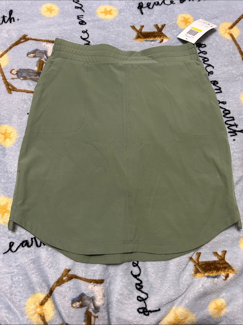 Olive Green Women's Skort